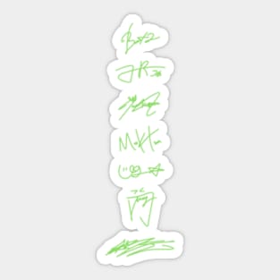 GOT7 SIGNATURES Sticker